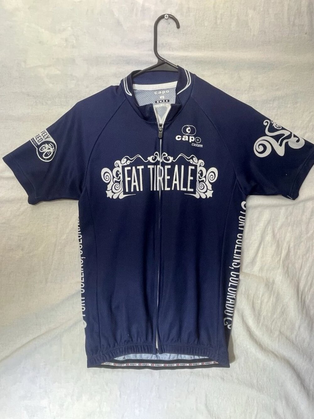 Capo Custom Fat Tire Ale Cycling Jersey Men's Medium